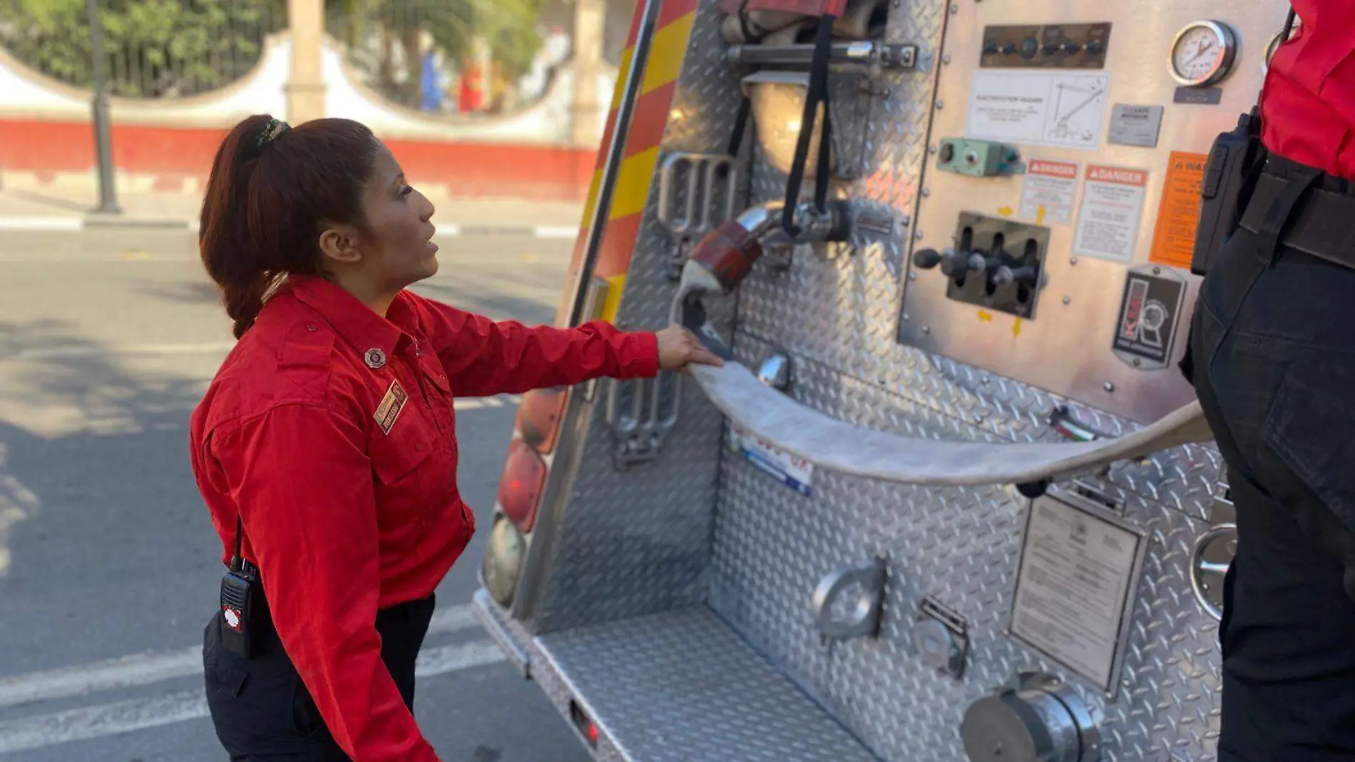 Instalan camión de ataque contra fuego en Zona Centro 